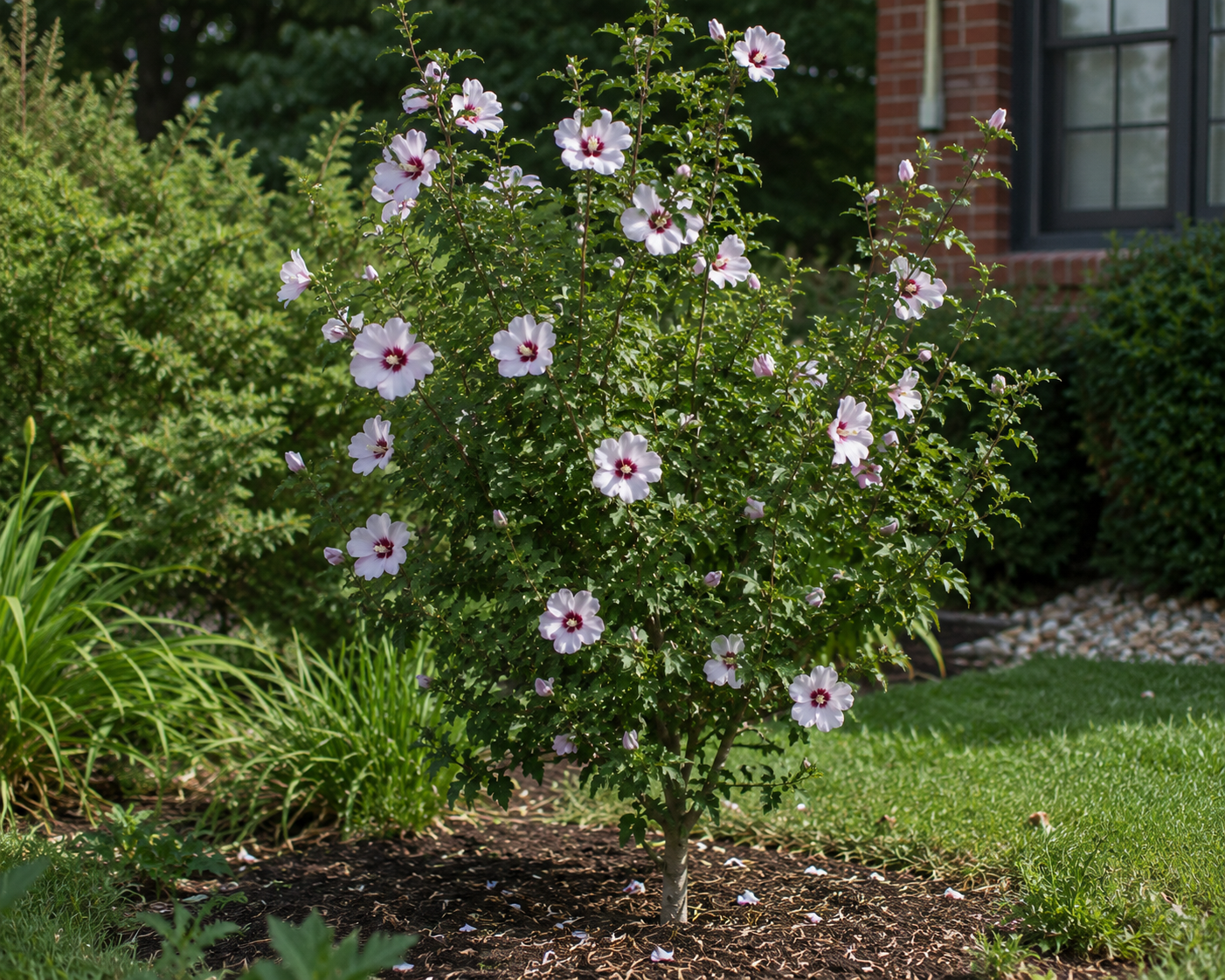 Helene Rose of Sharon Tree