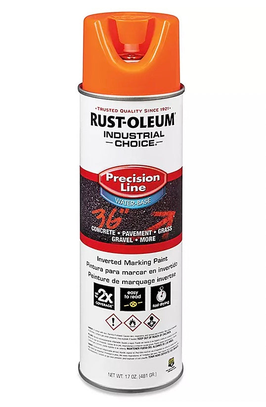 Rust-Oleum® Inverted Marking Paint - Orange